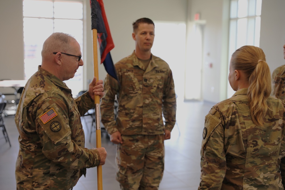 Capt. Frost assumes command of Division Headquarters &amp; Headquarters Company