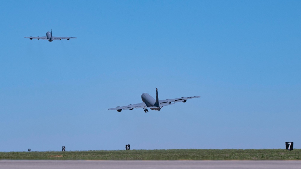 Air Crew Performs Preflight Checks