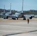 Security Forces Airman monitors aircraft