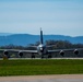 KC-135 Aircraft in front of the Smoky Mountains