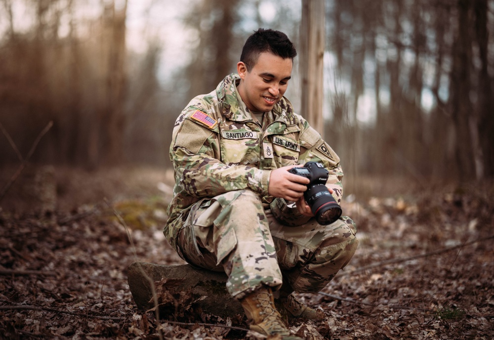 196th MPAD Soldier covers OHARNG Best Warrior Competition