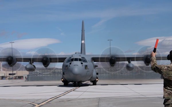 Livin' High, Flyin' Low - Nevada and Wyoming Air National Guard Units Participate in Advanced Mountain Airlift Tactics School training