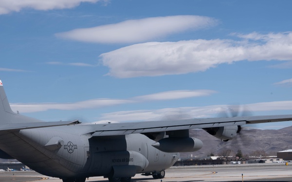 Livin' High, Flyin' Low - Nevada and Wyoming Air National Guard Units Participate in Advanced Mountain Airlift Tactics School training