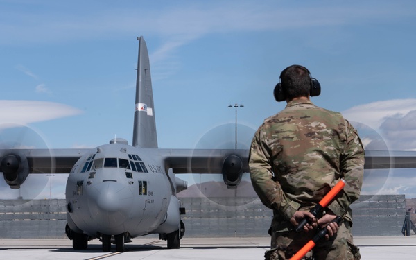 Livin' High, Flyin' Low - Nevada and Wyoming Air National Guard Units Participate in Advanced Mountain Airlift Tactics School training