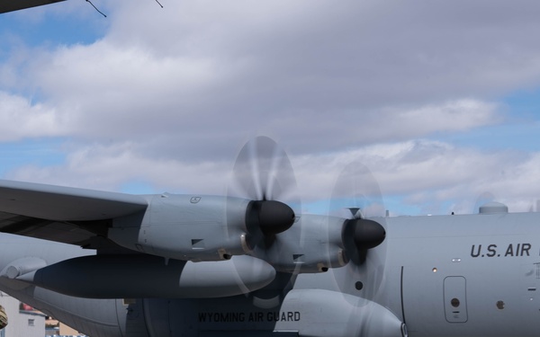 Livin' High, Flyin' Low - Nevada and Wyoming Air National Guard Units Participate in Advanced Mountain Airlift Tactics School training