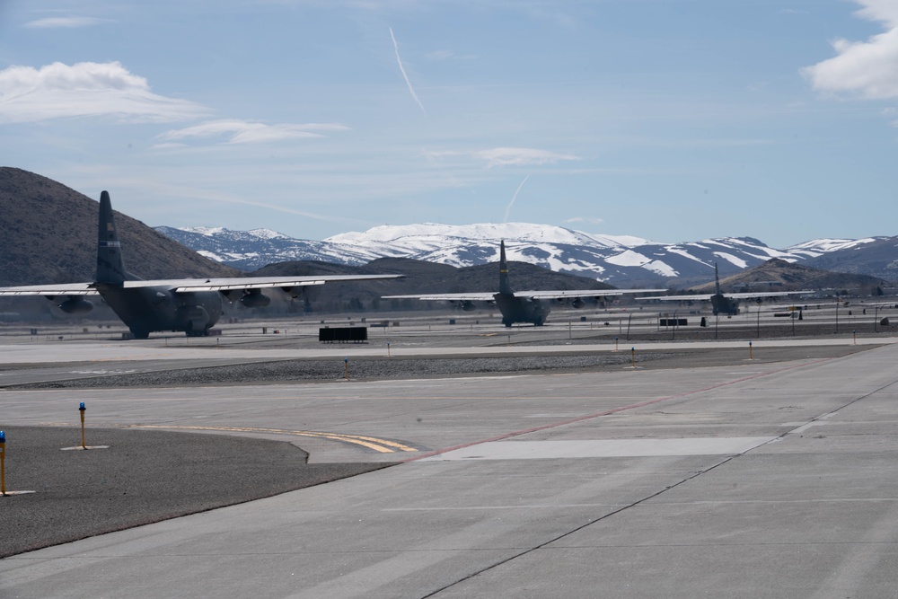 Livin' High, Flyin' Low - Nevada and Wyoming Air National Guard Units Participate in Advanced Mountain Airlift Tactics School training