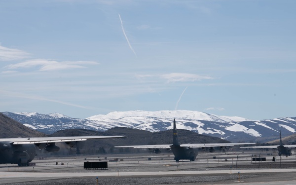 Livin' High, Flyin' Low - Nevada and Wyoming Air National Guard Units Participate in Advanced Mountain Airlift Tactics School training