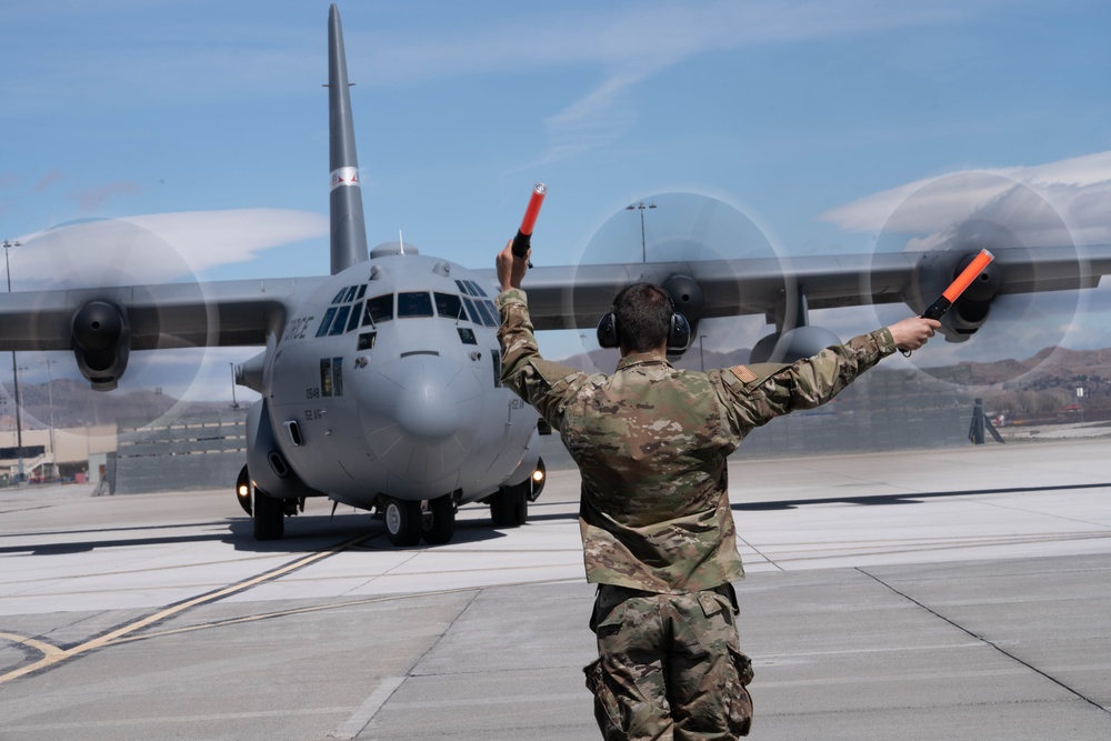 Livin' High, Flyin' Low - Nevada and Wyoming Air National Guard Units Participate in Advanced Mountain Airlift Tactics School training