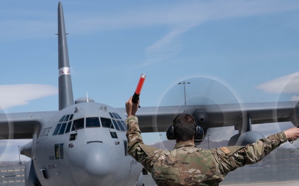 Livin' High, Flyin' Low - Nevada and Wyoming Air National Guard Units Participate in Advanced Mountain Airlift Tactics School training