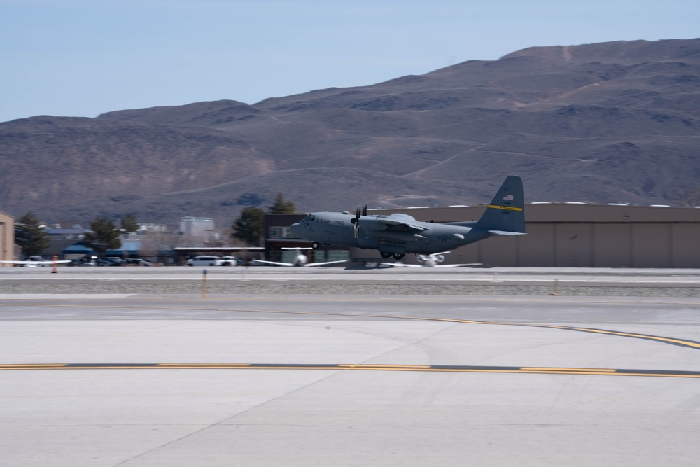 Livin' High, Flyin' Low - Nevada and Wyoming Air National Guard Units Participate in Advanced Mountain Airlift Tactics School training