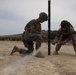 US and ROK Marines Set Up an Obstacle Belt