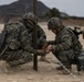 US and ROK Marines Set Up an Obstacle Belt