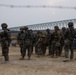 US and ROK Marines Set Up an Obstacle Belt