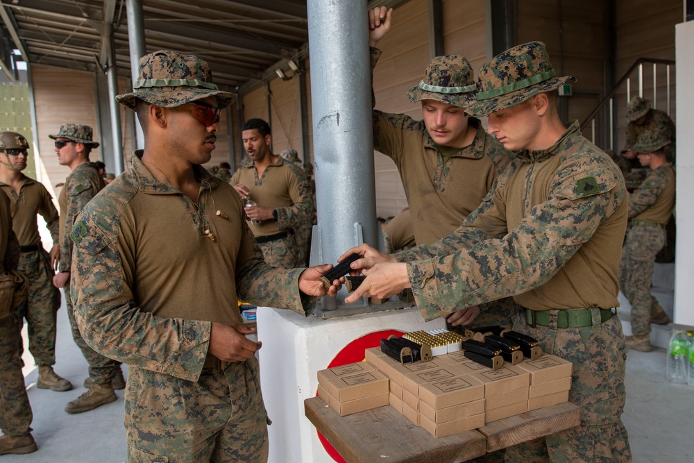 13th MEU Ssang Yong Pistol Shoot