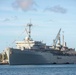 USS Colombia Moors Alongside USS Emory S. Land