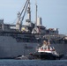 USS Colombia Moors Alongside USS Emory S Land