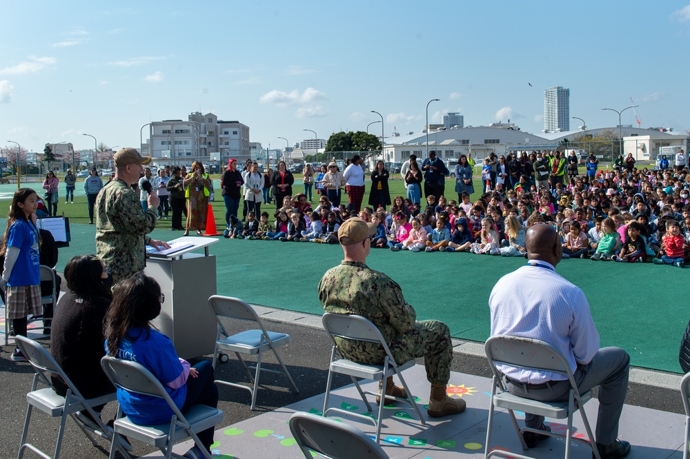 The Sullivans Elementary School Observes Month of the Military Child at CFAY