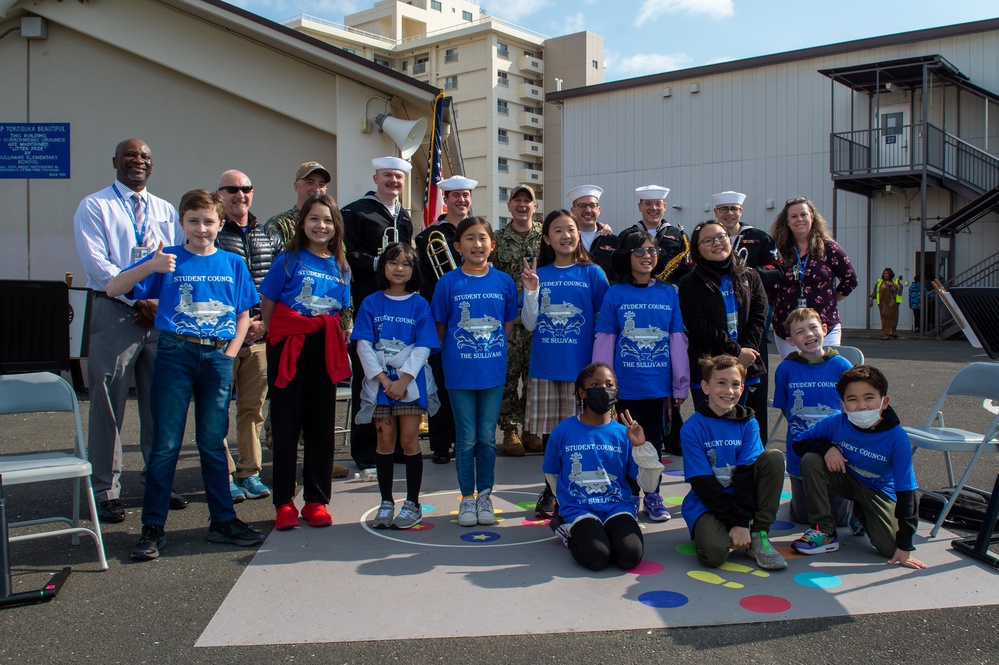 The Sullivans Elementary School Observes Month of the Military Child at CFAY