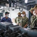 USS OAKLAND SAILORS TOUR THE JS SUZUTSUKI