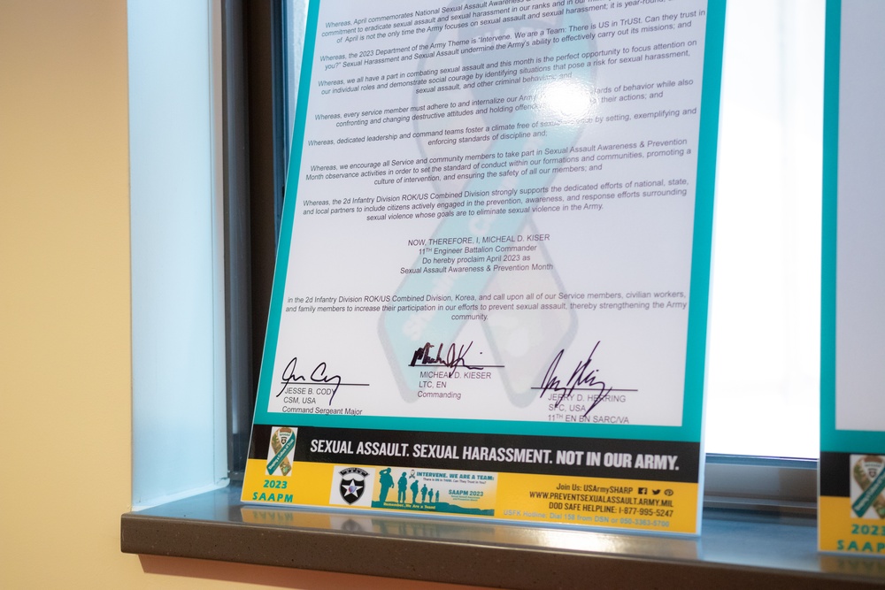 Sexual Assault Awareness and Prevention Month (SAAPM) Proclamation April 2023