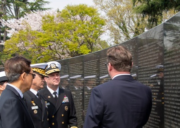 Nimitz Departs Busan