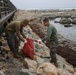13th MEU Marines Assist in Beach Clean Up COMREL