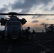 Flight Quarters at Sunset Aboard the JPM (LPD 26)