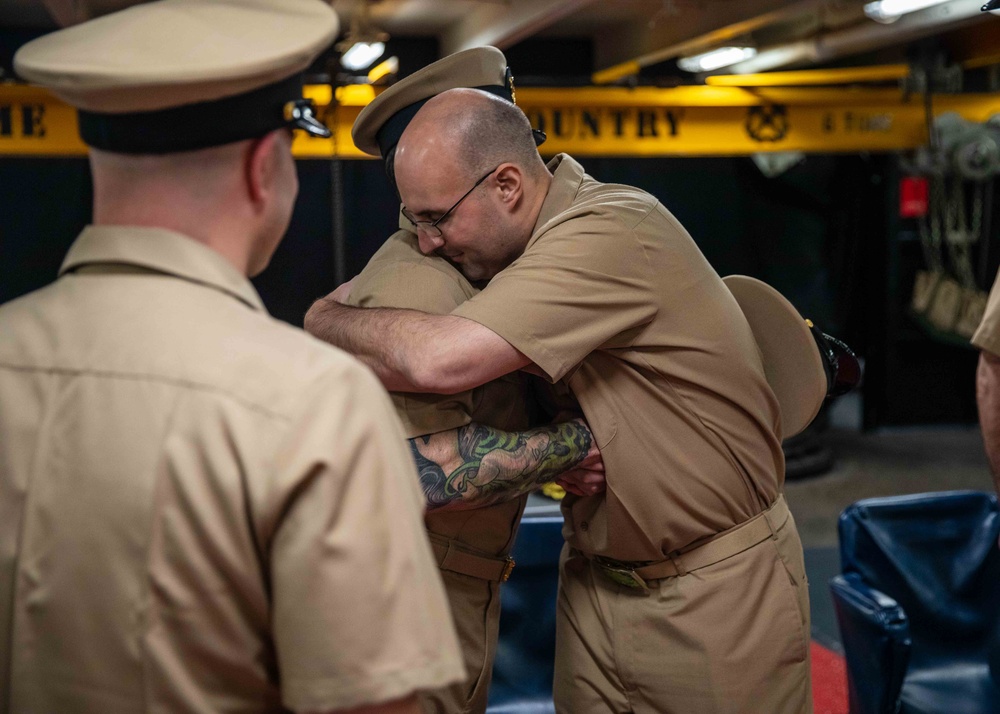 Daily Operations Aboard USS George H.W. Bush (CVN 77)