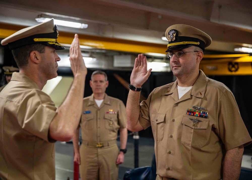 Daily Operations Aboard USS George H.W. Bush (CVN 77)