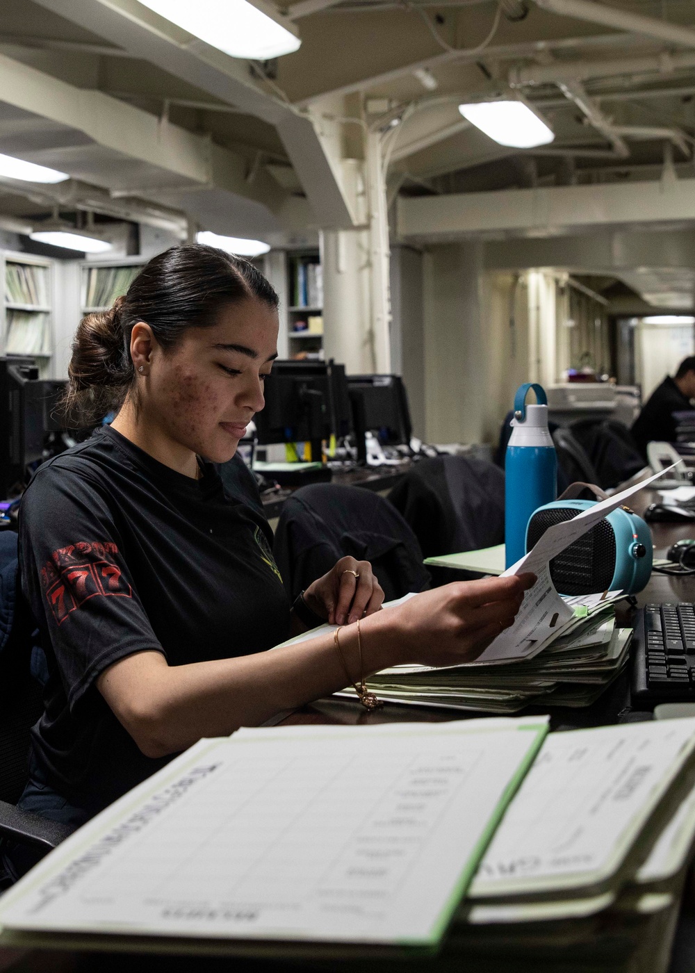 Daily Operations Aboard USS George H.W. Bush (CVN 77)