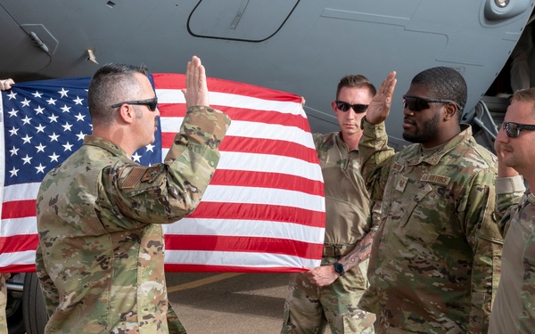 Deployment provides unique reenlistment opportunities