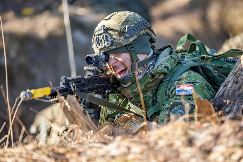 U.K. Royal Lancers Troopers Earn Their Stripes