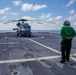 USS OAKLAND CONDUCTS FLIGHT OPS