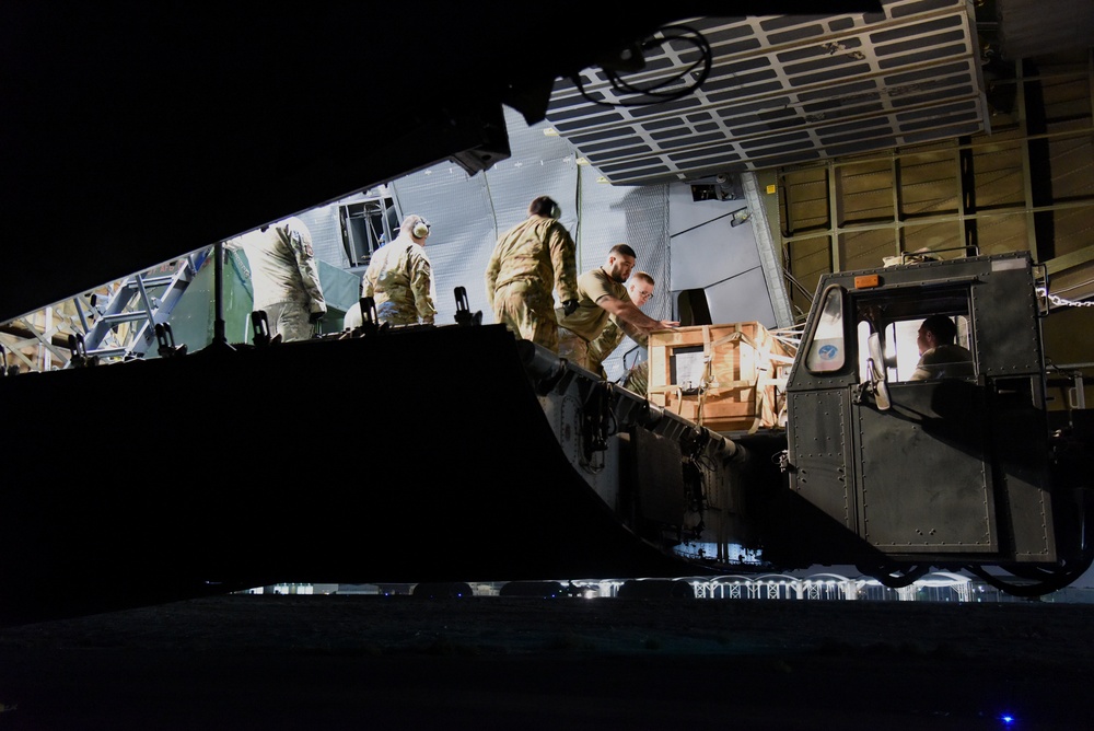 A-10 Cargo arrives at Al Dhafra Air Base