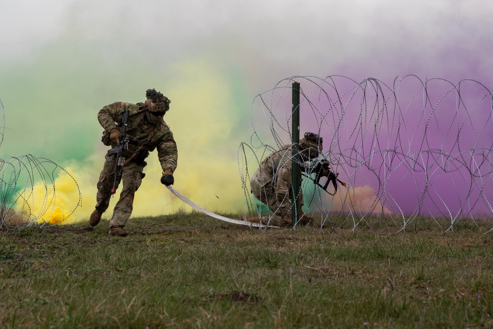 101st ABN Division Conducts Air Assault Demonstration with Romanian Units