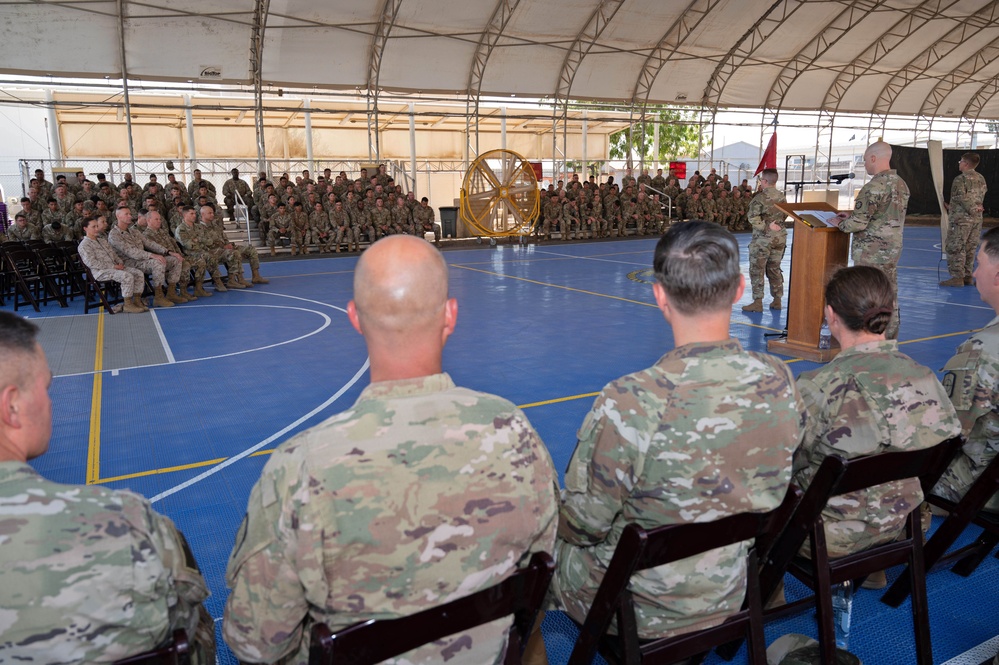 319th ESC transfers responsibility of engineering mission to 294th ESC