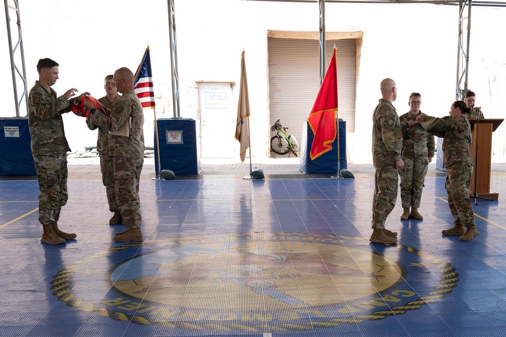 319th ESC transfers responsibility of engineering mission to 294th ESC