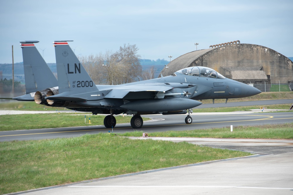 RAF Lakenheath, Spangdahlem AB support ACE mission