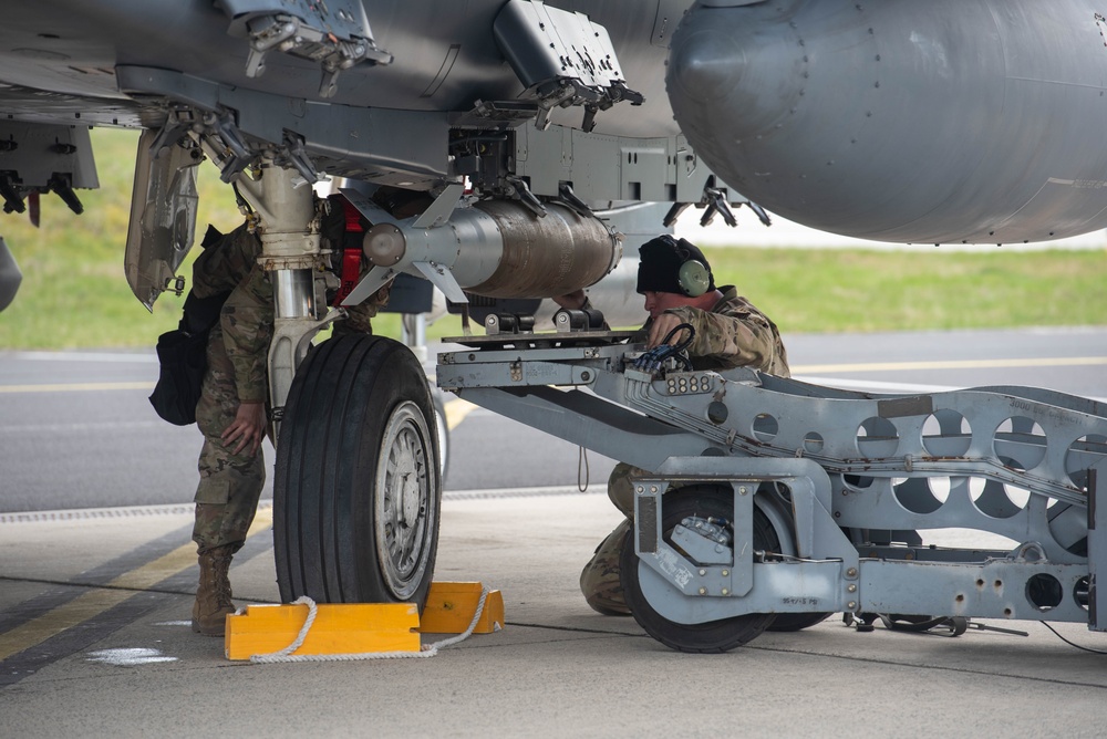 RAF Lakenheath, Spangdahlem AB support ACE mission