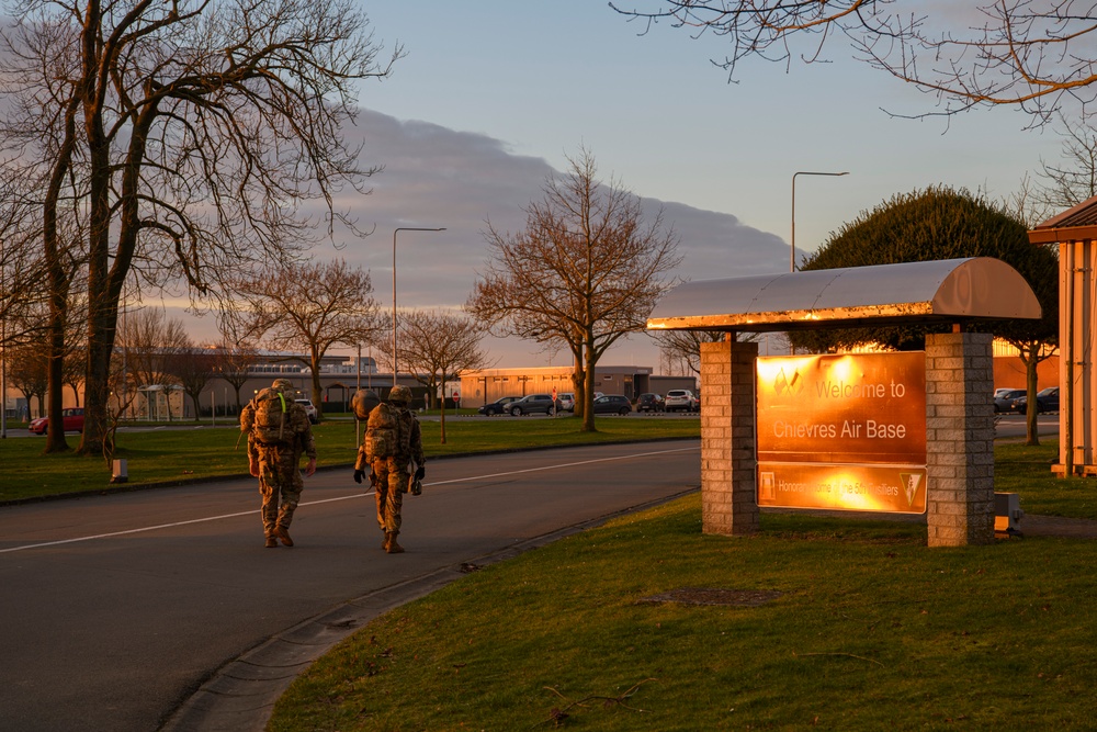 USAG Benelux Best Warrior Competition - Ruck March