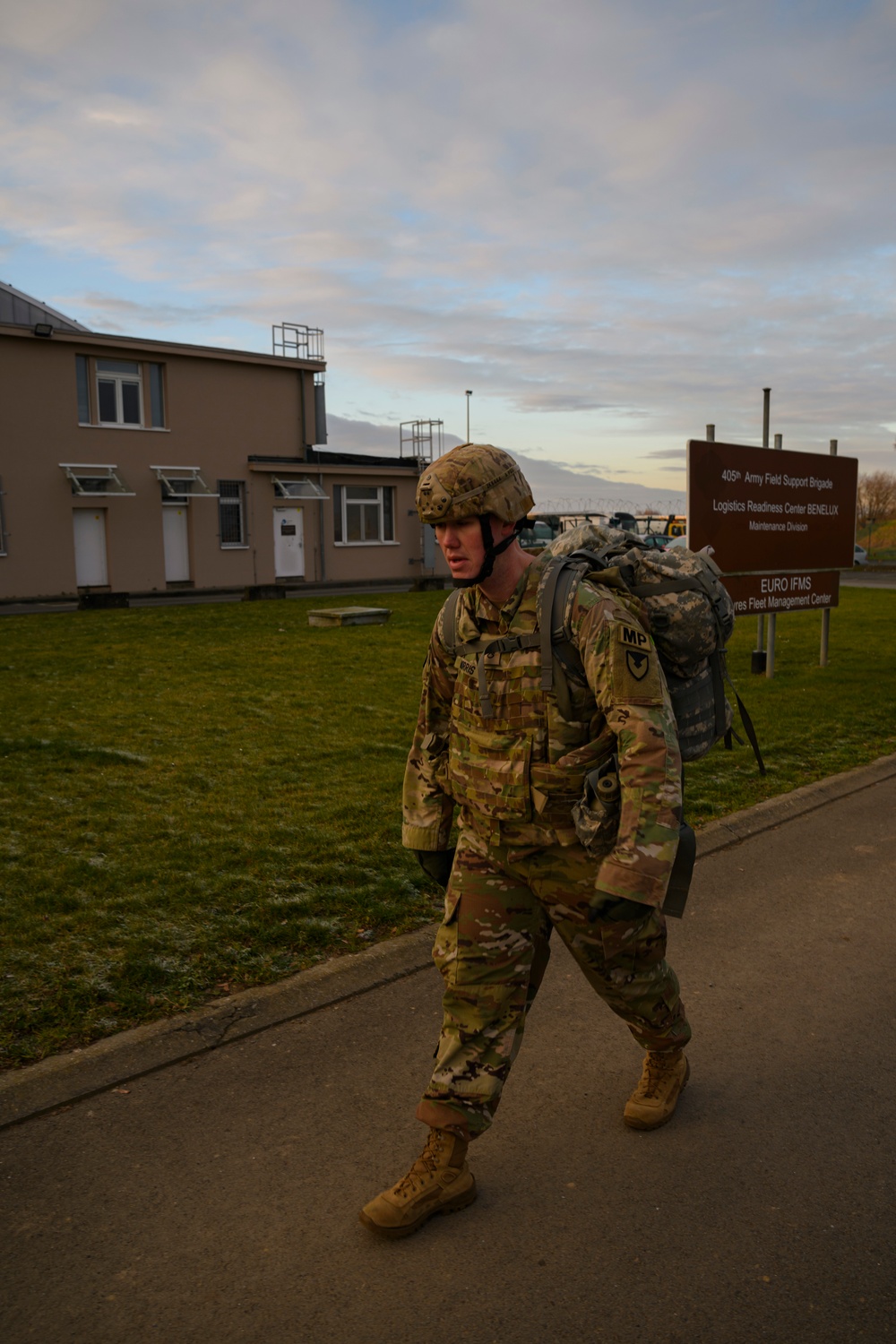 USAG Benelux Best Warrior Competition - Ruck March