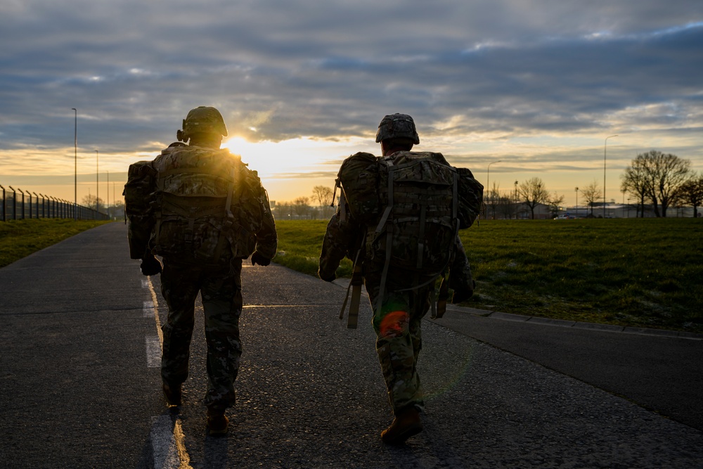 USAG Benelux Best Warrior Competition - Ruck March