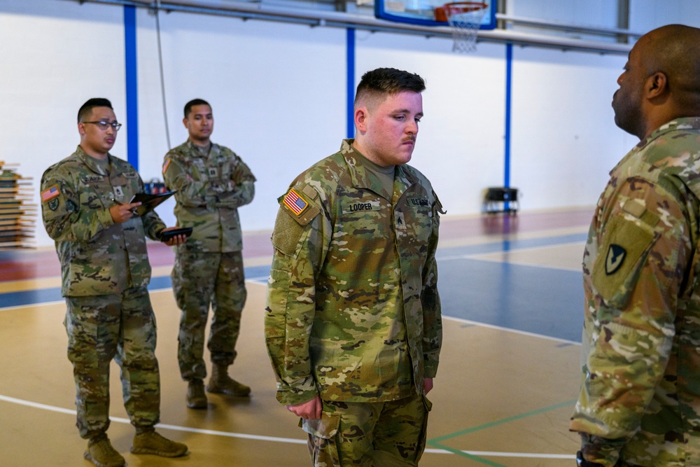 USAG Benelux Best Warrior Competition - Drills and Ceremonies