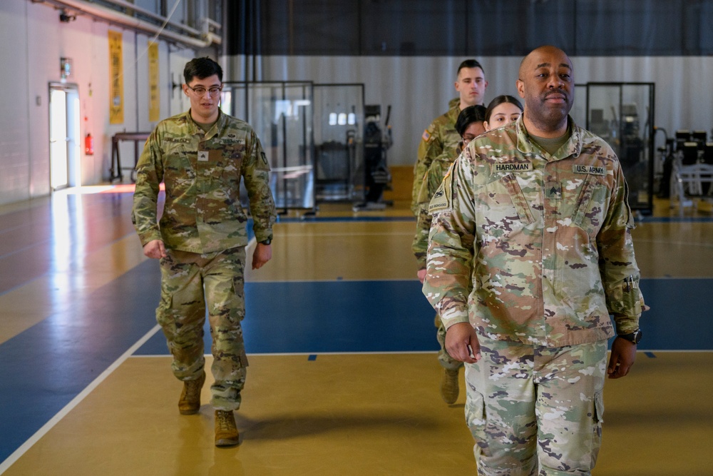 USAG Benelux Best Warrior Competition - Drills and Ceremonies