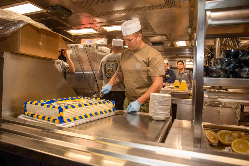 USS Leyte Gulf (CG 55) Daily Operations