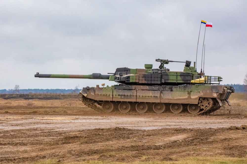 DVIDS - Images - K2 Tank Joins the Fight with eFP Battle Group
