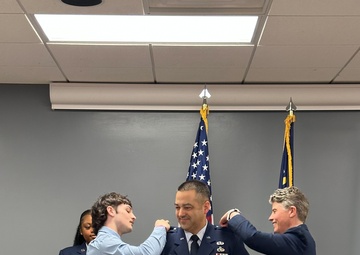 Joshua Cinq-Mars promotes to Colonel at MTANG , USAF
