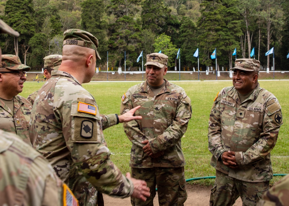 Representing the Arkansas National Guard In Guatemala