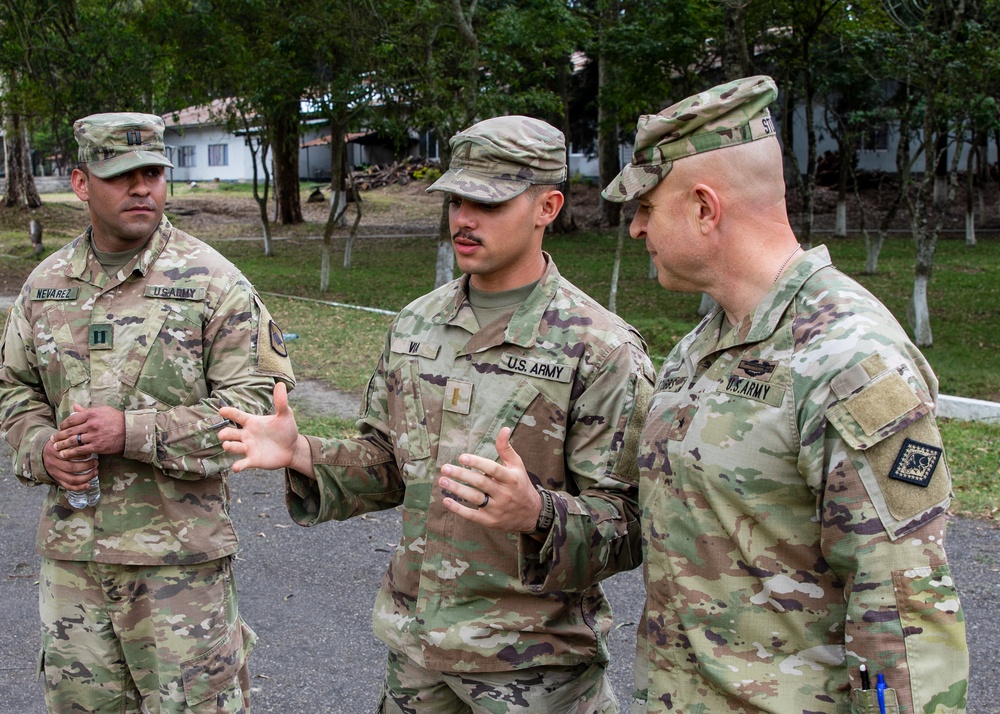 Representing the Arkansas National Guard In Guatemala