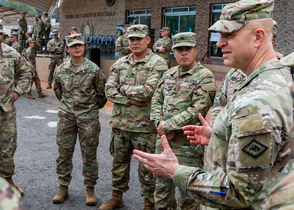 Representing the Arkansas National Guard In Guatemala